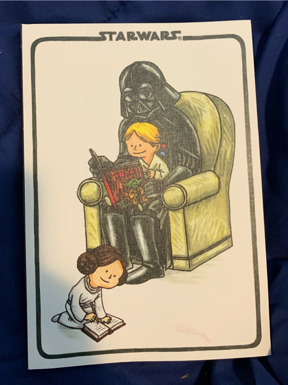 Star Wars Darth Vader and kids Notebook